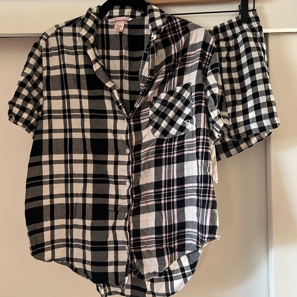 Victoria’s Secret flannel PJ set size S - Picture 1 of 3